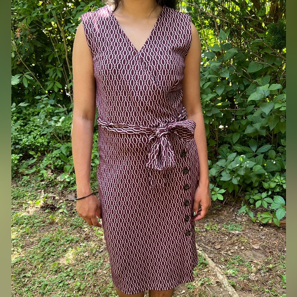 Dark Purple Formal Dress, Size 4P, Ann Taylor, Like New, Barely Used